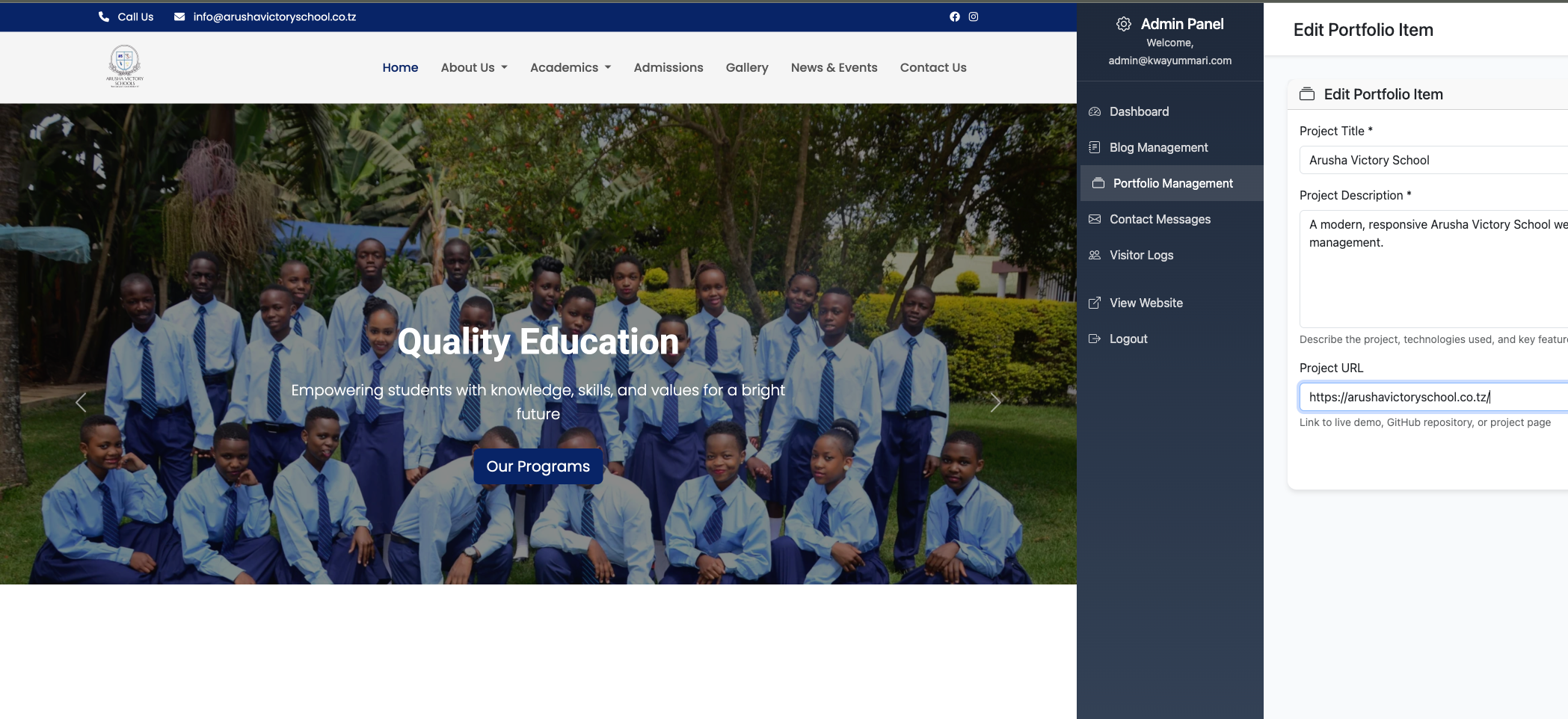 Arusha Victory School